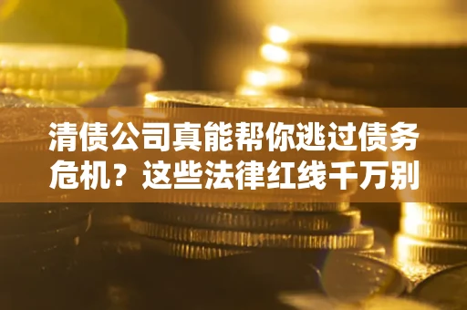 武汉清债公司真能帮你逃过债务危机？这些法律红线千万别踩