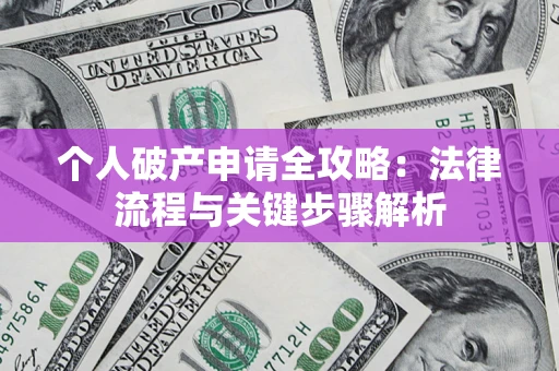 武汉个人破产申请全攻略：法律流程与关键步骤解析