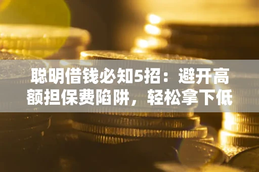 武汉聪明借钱必知5招：避开高额担保费陷阱，轻松拿下低息贷款